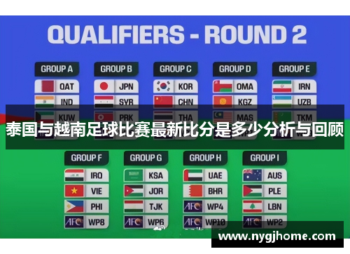 泰国与越南足球比赛最新比分是多少分析与回顾